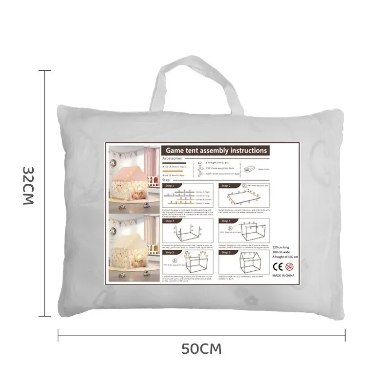 الأطفال تلعب خيمة الأميرة القلعة منزل غرفة الطفل الكرتون داخلي في الهواء الطلق مسرح للطي ديكور خيمة لعبة هدية الكريسماس الفتيات