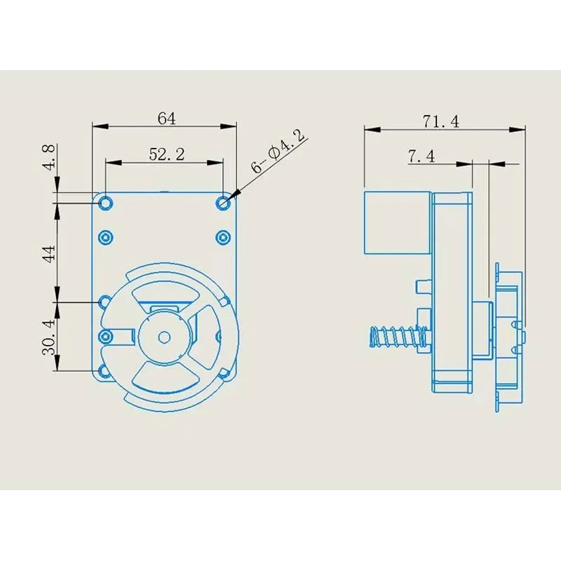 自動コンパクトマシン,電気モーター抽出器,ギアボックス,スプリングモーター化