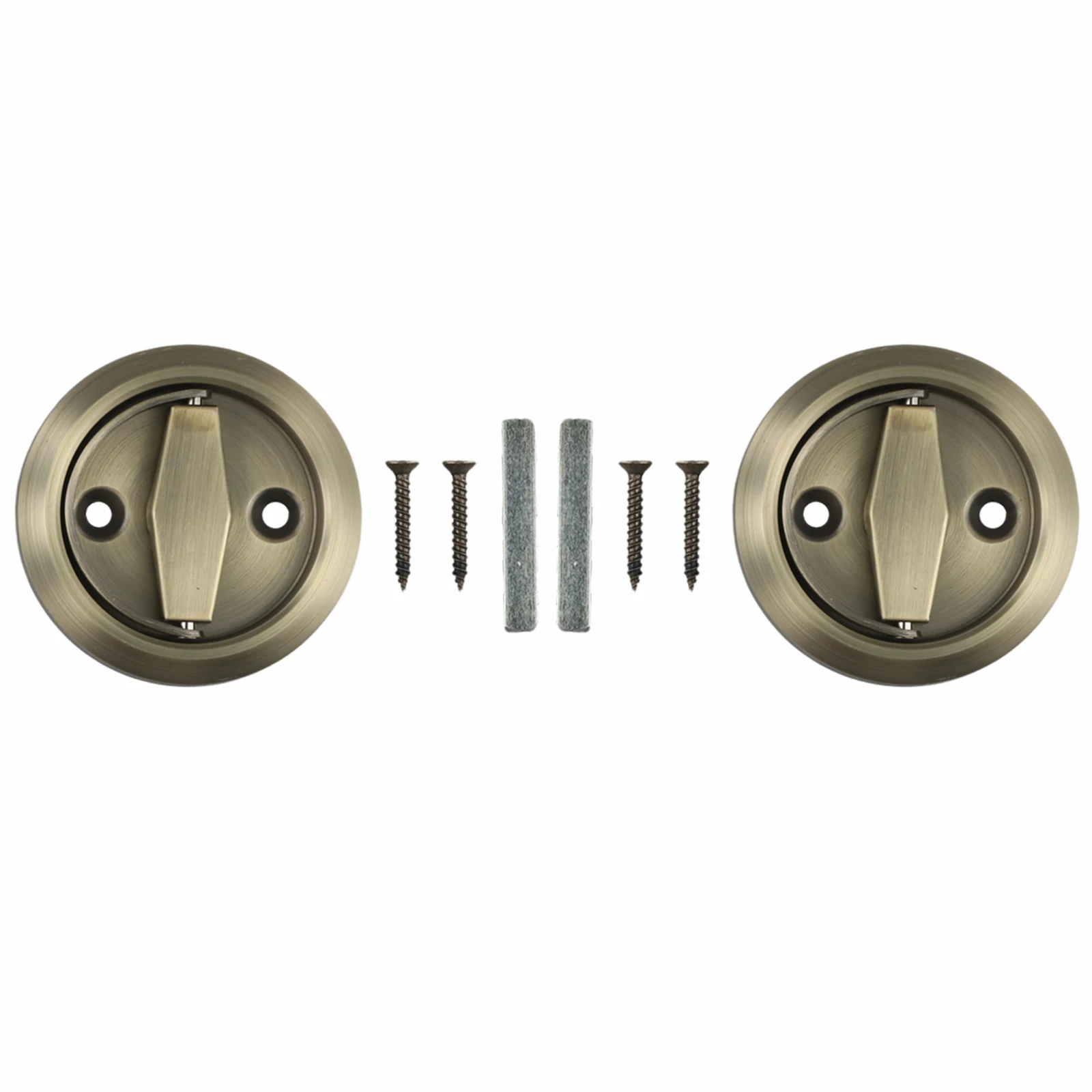 

Hidden-Lock For Lockerround Knob Door Lock Recessed Door Locks Handle Safety Locking Round Invisible Drawer Pull 4 Colors