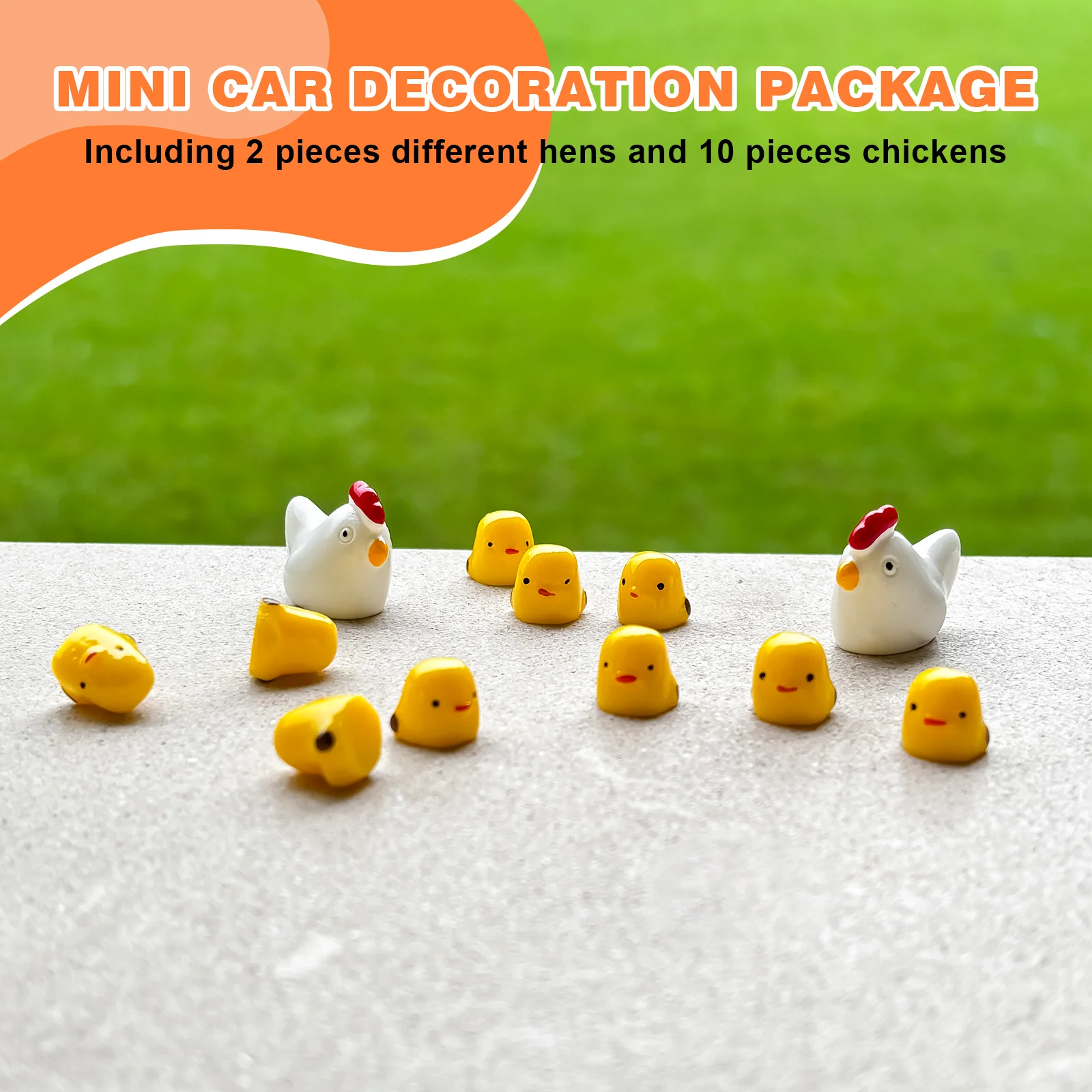 Cute Mini Animal Car Dashboard - Car Blind Spot Mirror recension och pris