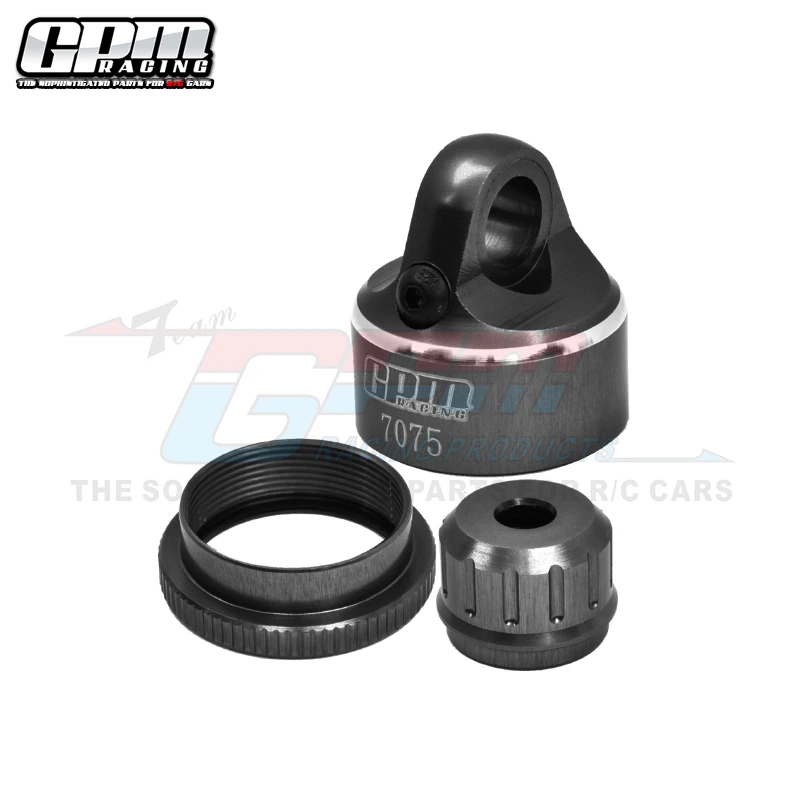 GPM Aluminum 7075 Shock Cap Set For LOSI 1/4 Promoto-MX Motorcycle FXR LOS06000