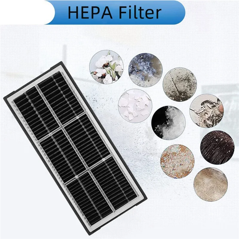 Filtro Hepa de ABKR-8 piezas para Xiaomi Roborock T7S/T8plus/G10/G10S/S8 Pro Ultra /S8 +/S8 piezas de Robot aspirador Accesorios