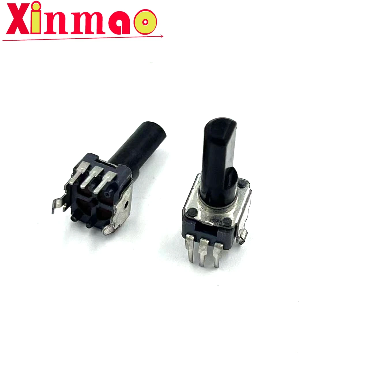 Taiwan Fuhua brand rk09 potentiometer b10k with central positioning shaft length 17mm half handle