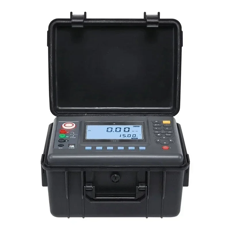 Digital Insulation Resistance Tester 5kV/10KV/15KV 10/35/50TΩ Megohmmeter high voltage insulation resistance meter