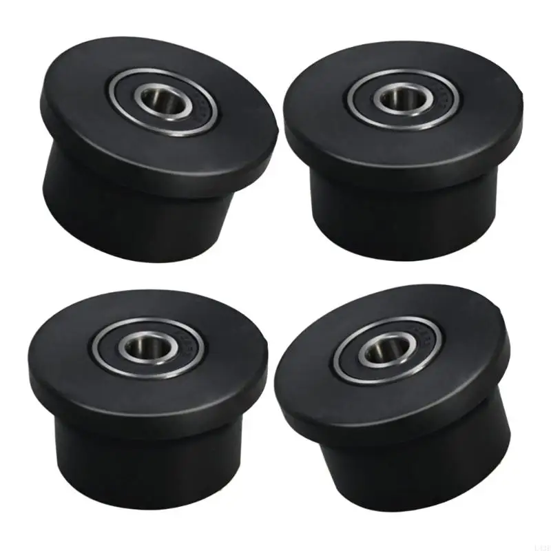 4Pcs Sliding Bearing Wheel Pulleys for Gym Machines And Home Sliding Door System 