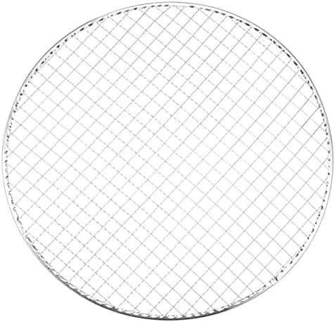 

HARFINGTON 2 шт. 13-дюймовые круглые сетки для гриля – оцинкованная железная сетка для жарки, копчения, запекания