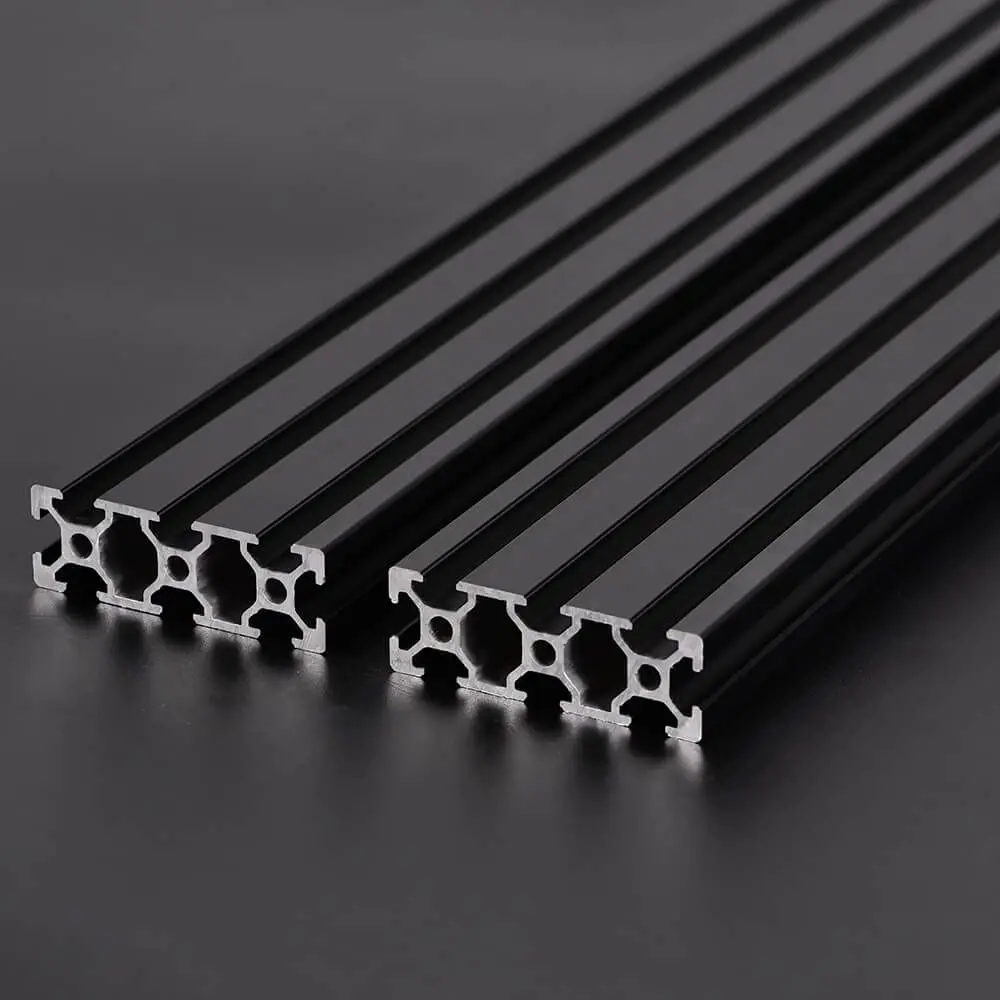 

2PCS 20 Series T Slot 2060 Aluminum Extrusion Profile 39.4'',European Standard Anodized Linear Rail for 3D Printer Parts·On Sale