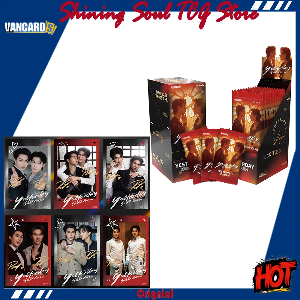 VANCARD'S YESTERDAY 2026 Karten Gedenk-Sammelkarten Veir Kelvin Ken Lalin Nana Khatha Booster-Pack Exquisite Geschenke