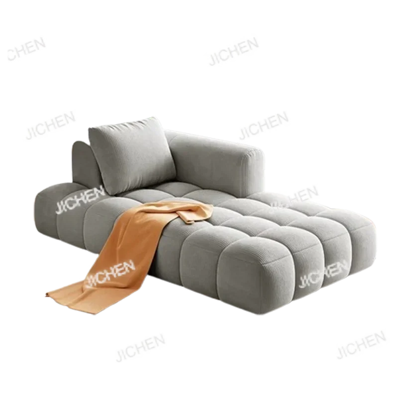 

Stretch Puff Recliner Lazy Sofa Nordic Style Wood Velvet Sectional Lazy Sofa Couch Sleeper Fauteuil Salon Maison Home Furniture
