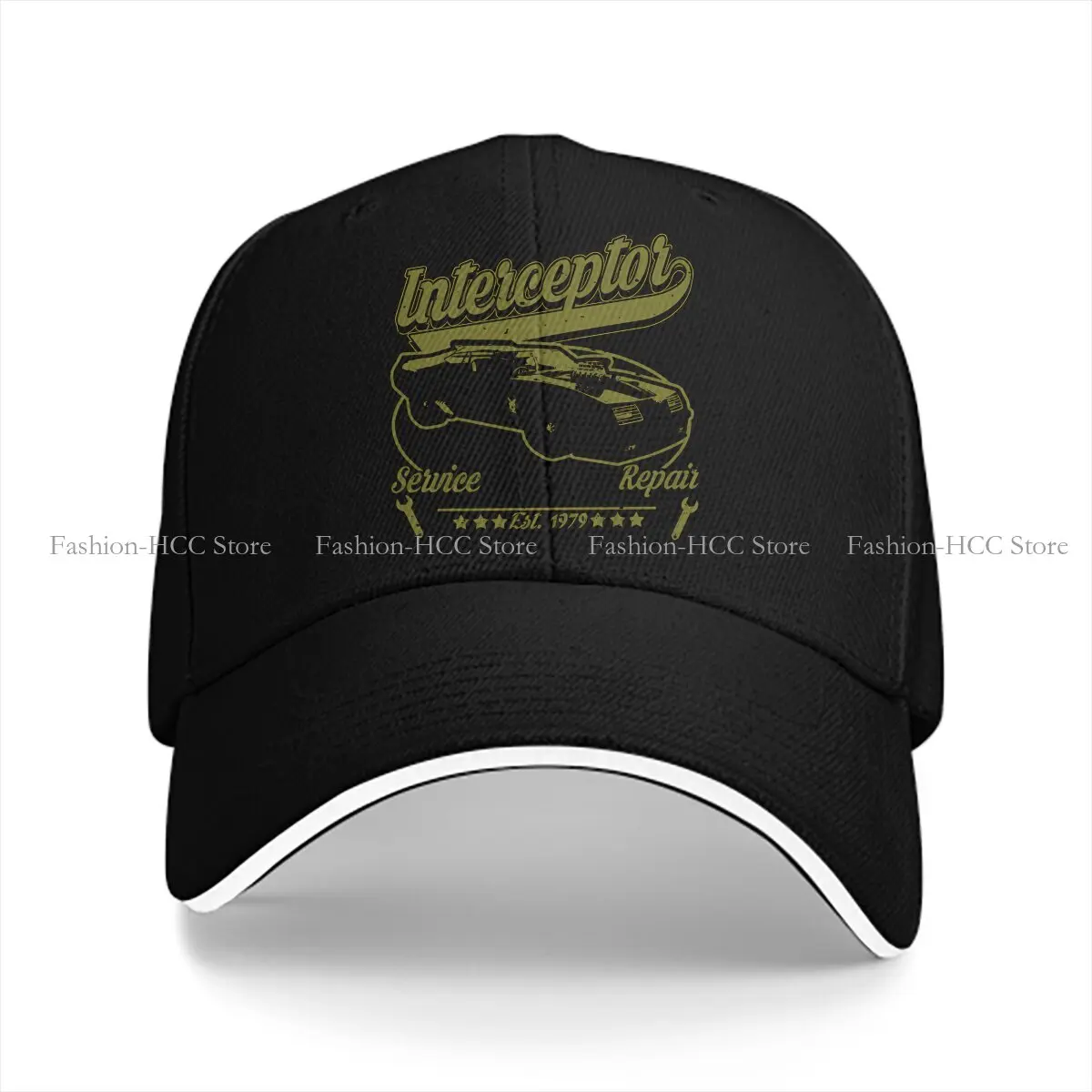 Pure Color Dad Hats Interceptor Garage by absolemstudio Hat Sun Visor Baseball Caps Mad Max Peaked Cap