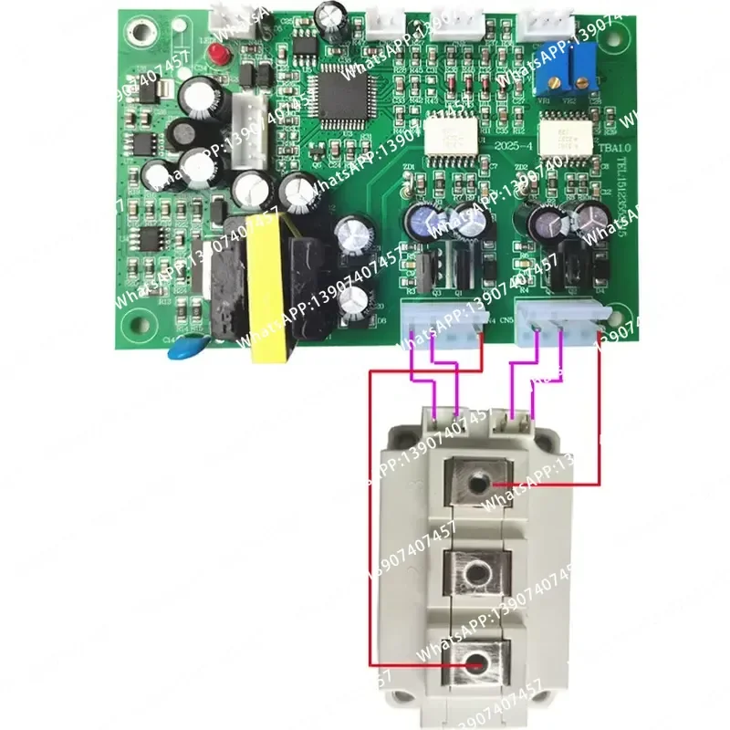 High Power MPPT/synchronous Boost/buck IGBT Module Control Driver Board + Output Constant Voltage and Constant Current