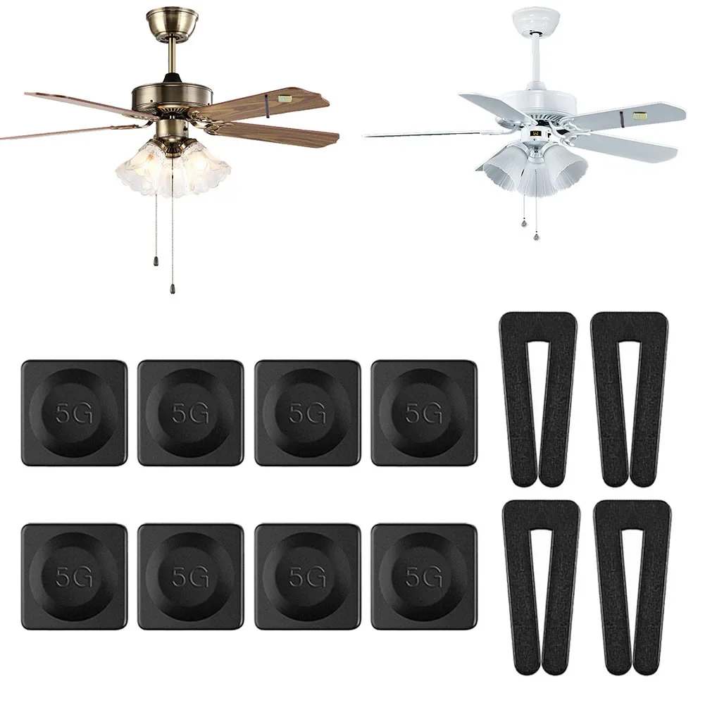 

Brand New High Quality Practical Balance Clamp Accessories Plastic Self Adhering Balancing Kit Black Blade 4 Sets 42*18*7mm