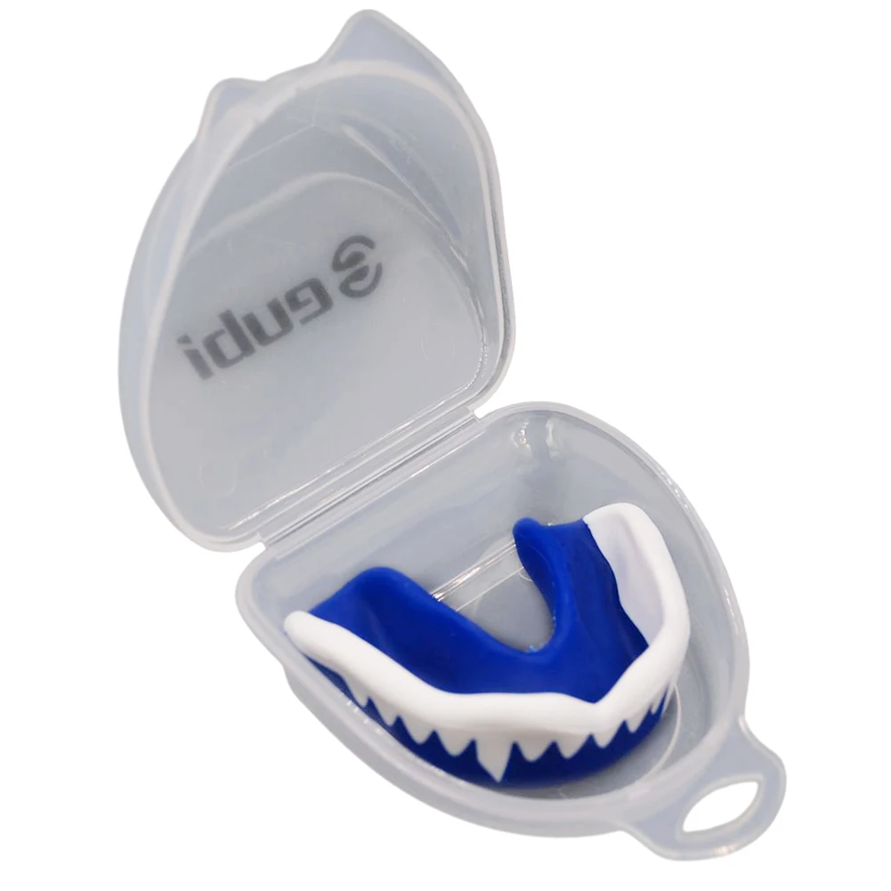

Mouth Guard Boxing Gum Shield with Storage Box Combat Sports Mouth Guard for Football Wrestling Hockey Lacrosse Boxing