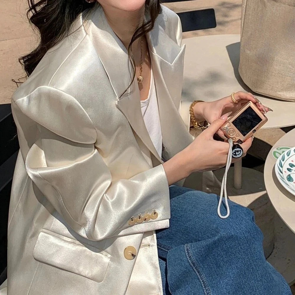 YYAHAHAS  blazer women's 2026 spring, autumn and winter new suits casual small people, high-end sense fried street
