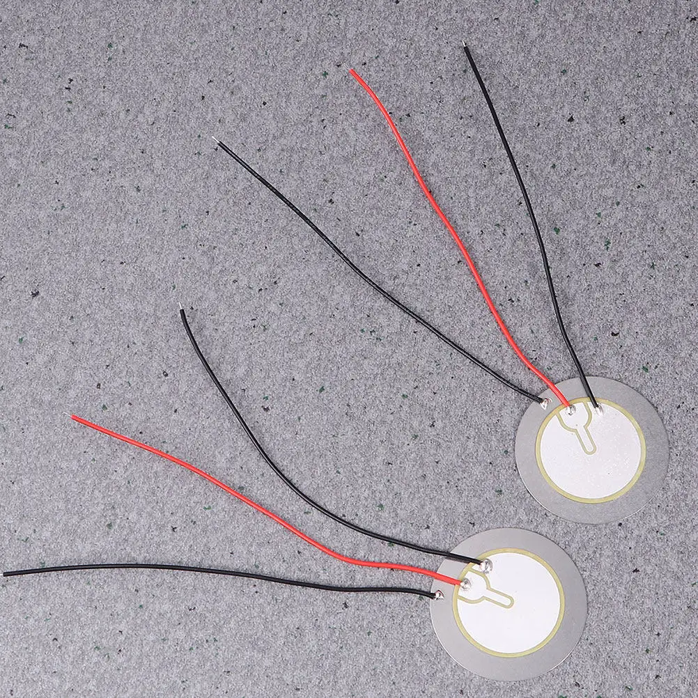

20 шт. пьезоэлектрических зуммеров 35 мм, трехполюсные, самовозбуждающиеся, стальные пьезодиски для гитарных звукоснимателей, электронные сенсоры звука, запчасти