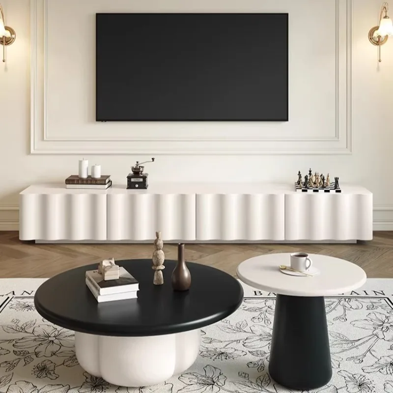 Simple Display Tv Cabinet Unique Design Showcase Floor Tv Cabinet Ornament Craft Mobili Soggiorno Moderni Home Accessories