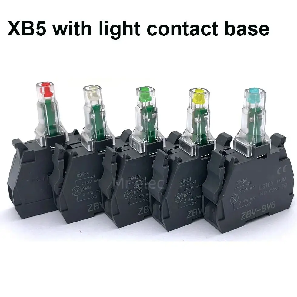 1 SZT. Xb4 Zb4 ZBV-M3 ZBV-B3 ZBV-B4 B5 B1 Przycisk Włącznik Lampka Kontrolna — 2