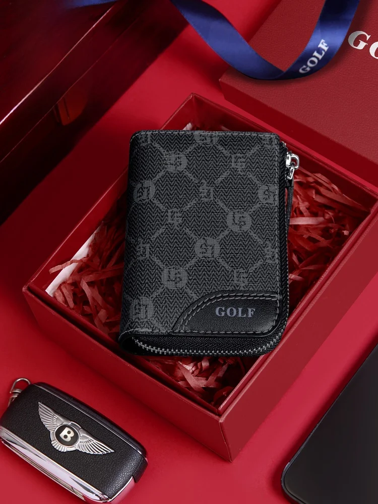 golf-men's-large-capacity-wallet-accordion-card-holder-multi-slot-driver's-license-clip-coin-purse-father's-day-gift