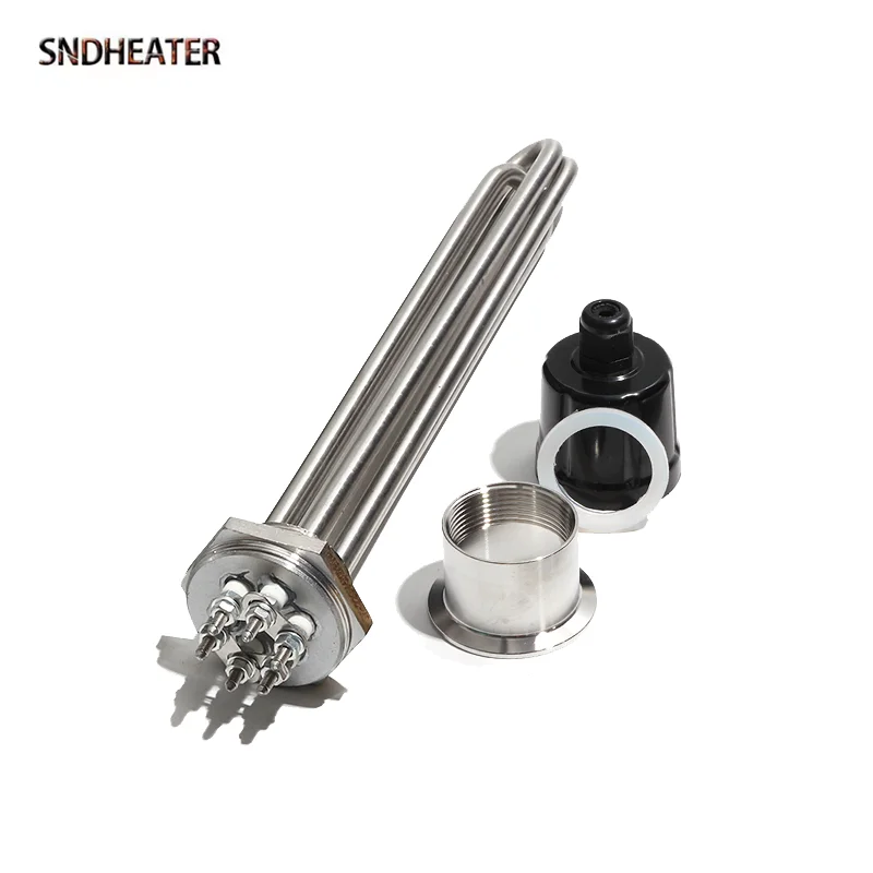 

SNDHEATER DN40 G1 1/2 "резьба солнечный электрический погружной водяной нагревательный элемент 220 В 380 В нержавеющая сталь 3 фазы сопротивление 3 кВт 6 кВт