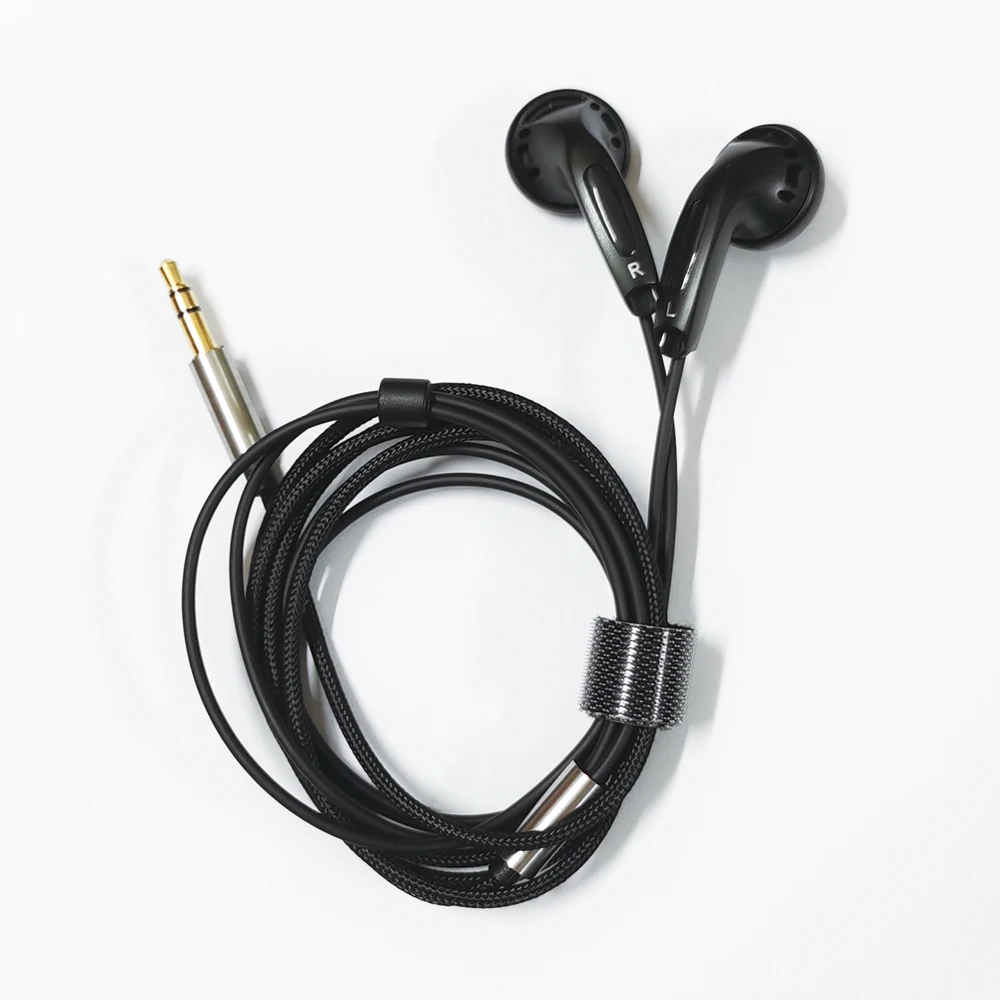 ELFINEAR Black Lotus 300 Ohm DIY słuchawki słuchawki 15.4 MM do telefonów komórkowych i wzmacniacza