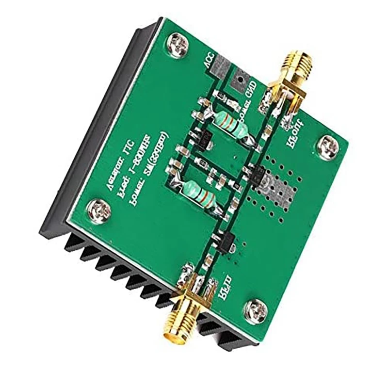 1-930MHz 2W RF Amplifier RF Broadband Power Amplifier Module for Radio Transmission FM HF VHF