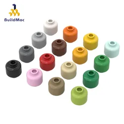 BuildMOC 3626 Mini Head ldd 3626 For Building Blocks Parts DIY Construction Idea Toys For Children Gifts