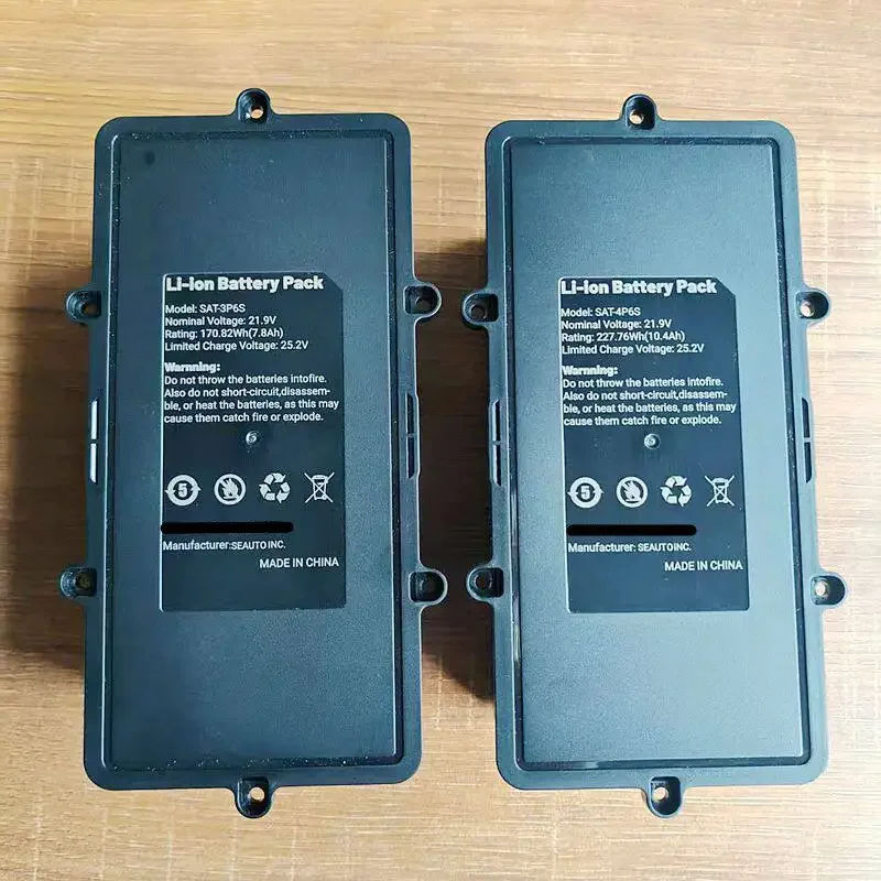 Rechargeable Li-ion Spare Battery Pack 21.9V 10.4Ah SAT‑4P6S Fit for Seauto SAT-4P6S Automatic Swimming Pool Cleaning Robot