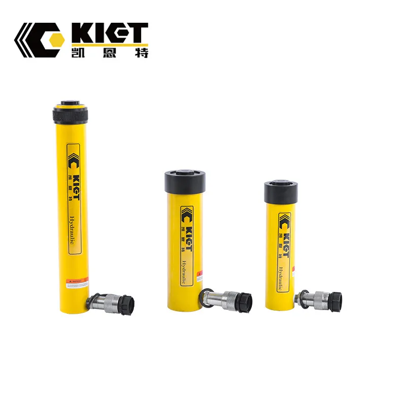 China Factory Portable Hydraulic Piston Ram Single Acting Hydraulic Press Jack Cylinder RC-256