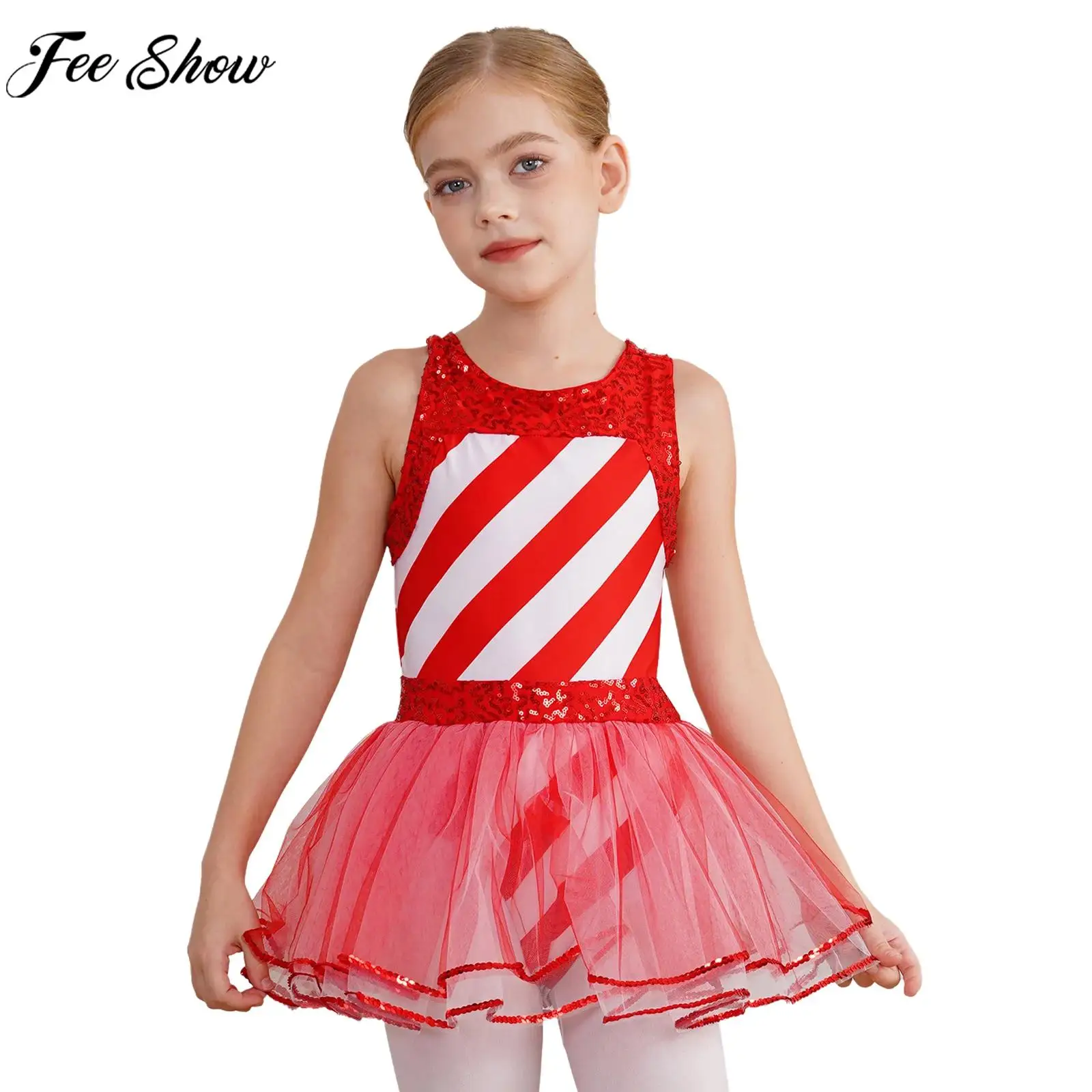 criancas-menina-vestido-de-danca-de-natal-sem-mangas-listrado-malha-collant-tutu-ballet-patinacao-artistica-cosplay-festa-desempenho-traje