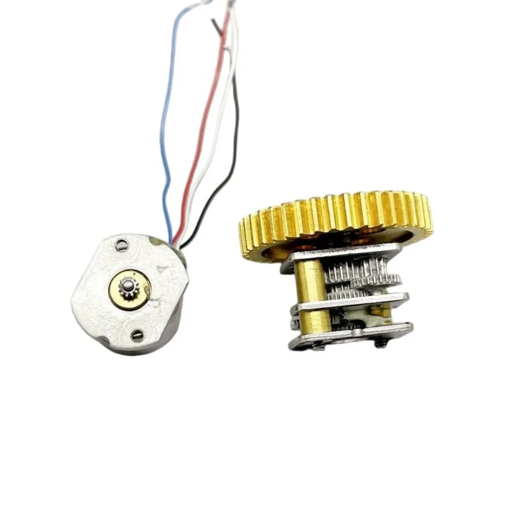 Mini Stepper Reduction Motor 2-Phase 4-Wire DC5V Gear Ratio 1:150 Precision Small Stepper Motor for Projector Lens Shared Lock
