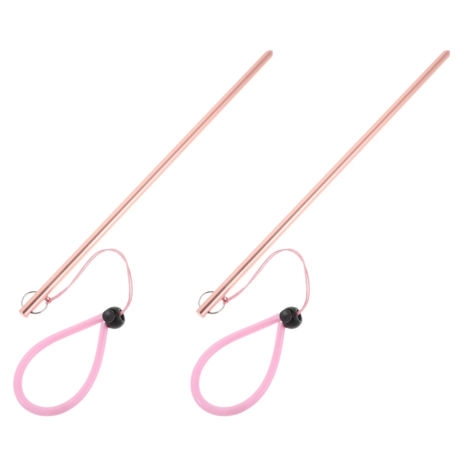

2pcs Scuba Diving Pointer Stick Aluminum Alloy Underwater Knocker With Lanyard For Pool Dive Accessories Communication Tool