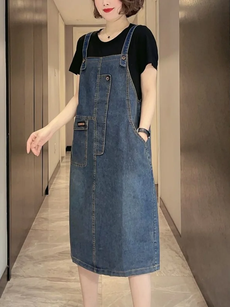 

Модный утягивающий джинсовый комплект Dr с высокой талией, повседневная сезонная женская одежда на весну и осень, большие размеры, бальная юбка