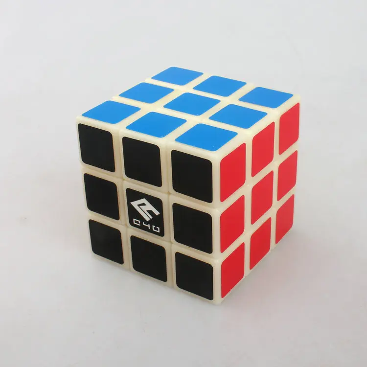 Colorful 3X3 Cube Puzzle 57mm C4U Multi-color 3X3X3 Magice Cue Puzzle and Casual Toy Gift Fidget Toy