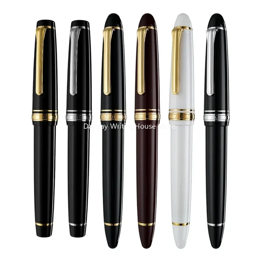 

New Original Sailor Torpedo 21K Fountain Pen Large Flat-Top Crown Two-Color Gold-Nib Writing Pen 11-2036 Office Statioery Gift