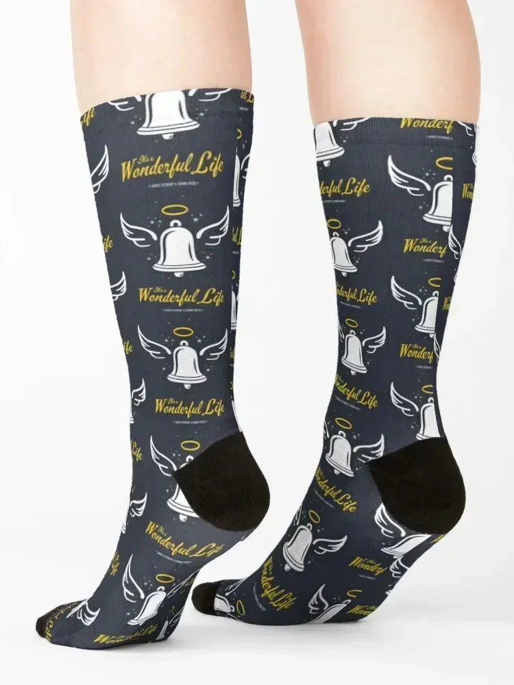 It's a Wonderful Life - Alternative Movie Socks hip hop designer brand loose sports and leisure Girl'S Socks Men's