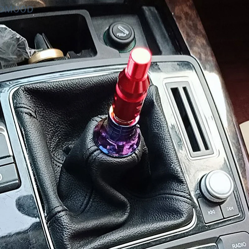 Universal Car Manual Gear Shift Knob Adapter Car Aluminum Gear Shift Knob Thread Adapter Corrosion-resistant Accessories