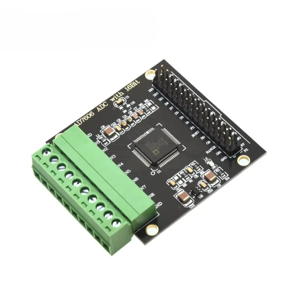 16-Bit ADC IC Module 8-Channel Synchronous Sampling at 200KHz for Data Acquisition
