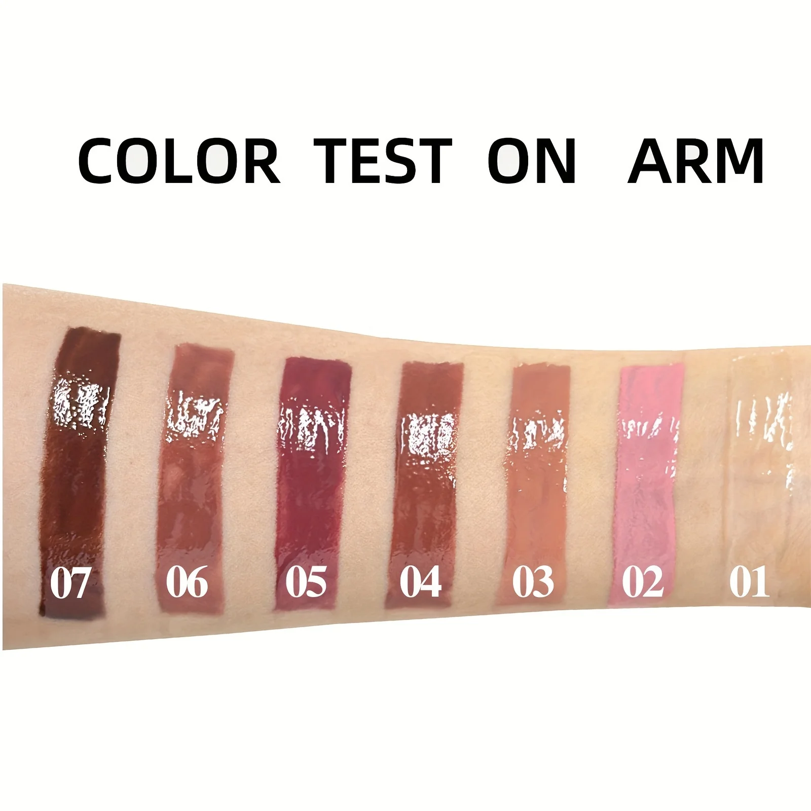 Hydrating Crystal Lip Oil - Plumping & Moisturizing Gloss with Tinted Shades for All Skin Types image 6
