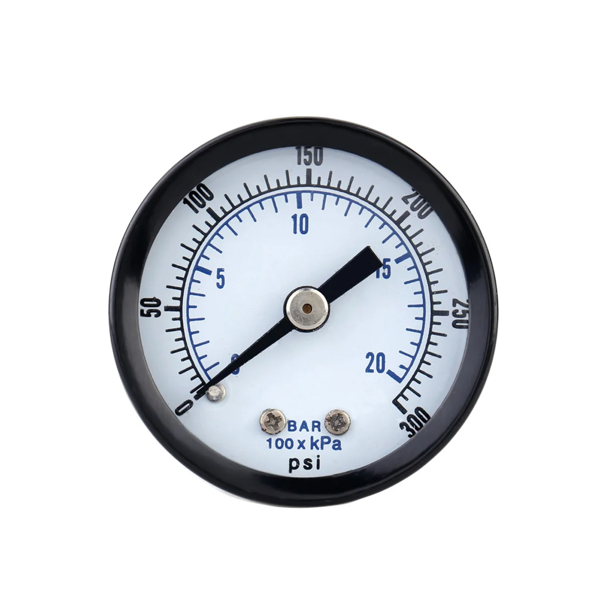 

Utility Vacuum Gauge Portable 0-300psi 0-20bar Mini Pressure Tester for Air Compressor Water Oil Gas Vacuum Gauge