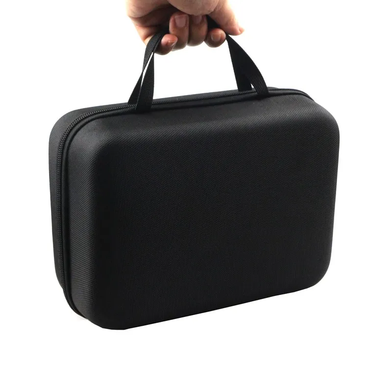 Draagbare Reizen Grote Sigaar Bag Holder Humidor Opbergdoos Harde Eva Case Hold 50 Sigaren Luchtbevochtiger Accessoires Draagtas Koffer