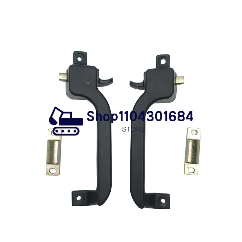 Excavadora XCMG 60/80 SUNWARD 50 60 70 Yuchai Foton Lovol 60/65 de manija de cerradura de pasamanos de ventana delantera de cabina