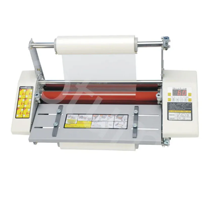 A3+ Paper Laminating Machine  Four Roller Cold Hot Laminator Rolling Machine film photo Laminating Machine