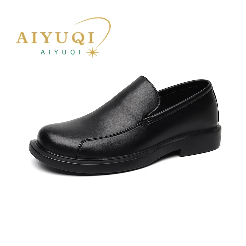 

AIYUQI Men's Loafers Fashion 2023 Spring New Breathable Formal Male Shoes Soft Soles Non-slip Casual Shoes Men