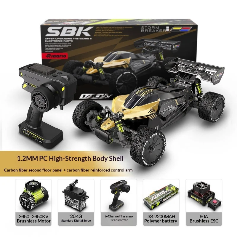 

Storm Striker SBK10 Brushless 1/10 Electric Yue RC Remote Control Car 4WD High Speed Drift Remote Control Car Adult Gift