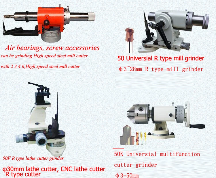 Universal Grinding Machine 380V Precision Small Surface Grinder Milling Cutter Sharpening Machine with 100*170mm Magnetic table