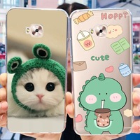 Case For Asus ZenFone 4 Selfie Pro ZD552KL Cute Cat Dinosaur Pattern Cover For Asus Z01MD Z01MDA Soft Silicone TPU Phone Cases