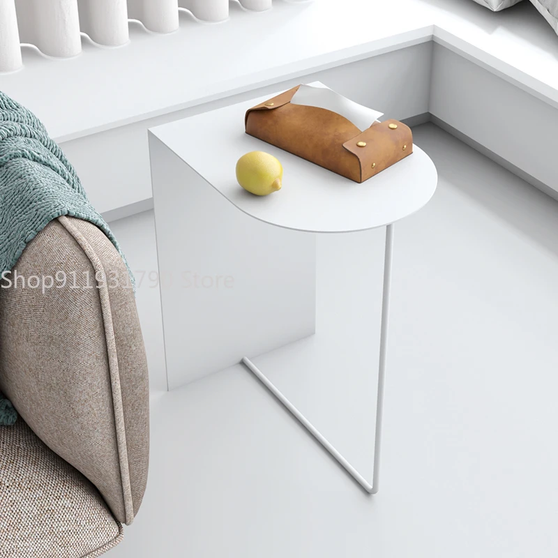 Modern Nordic Coffe Table Mobile FashionTable Coffee Table Library Metal Desk Living Room Sofa Side Home Furniture HY50CT