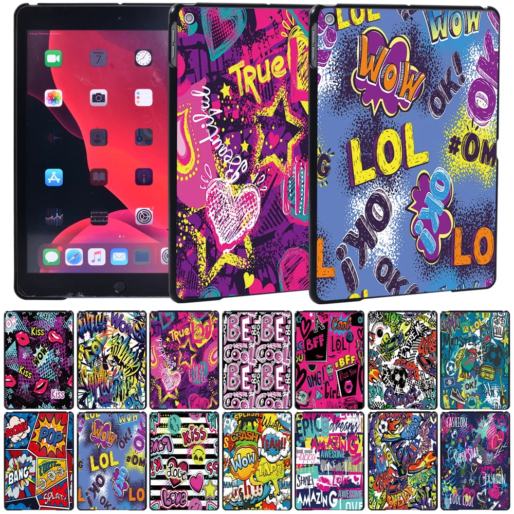 

Cover for Apple IPad Air 5th/iPad 9th 8th 7th/iPad 5th 6th/Mini 1 2 3 4 5/iPad 2/3/4/Air 1 2 3 4/Pro 11 Tablet Hard Back Case