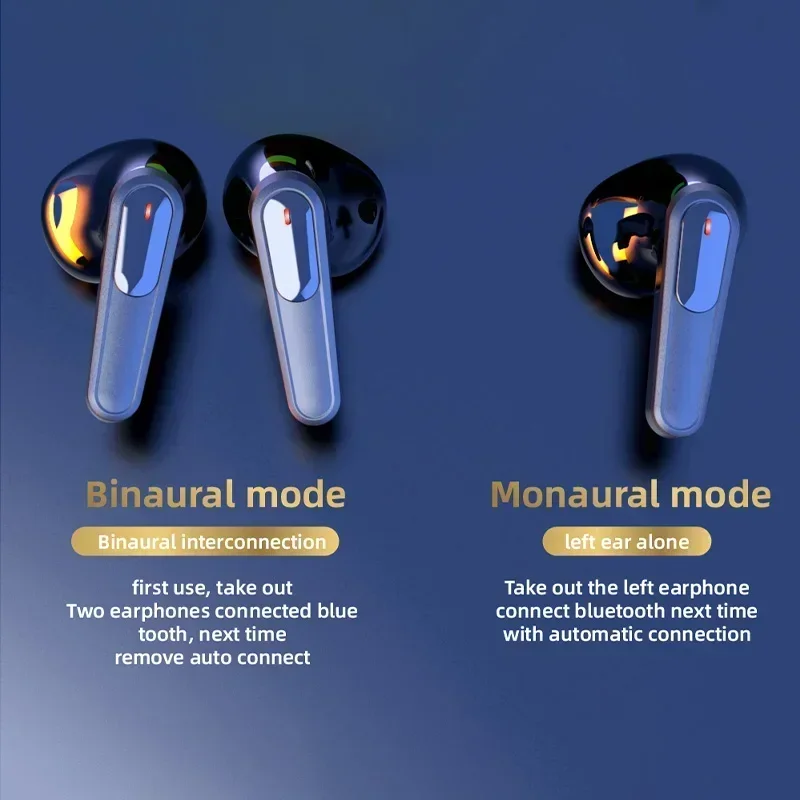 TWS Pro60 Беспроводная Bluetooth-гарнитура с микрофоном Наушники с шумоподавлением Стерео Bluetooth-наушники Air Pro 60 Беспроводные наушники