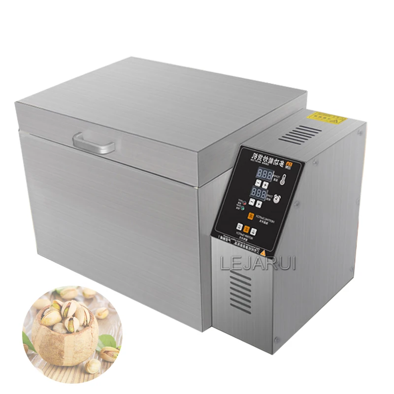 Máquina eléctrica para tostar nueces, máquina para asar granos de café para el hogar, cacahuetes fritos, semillas de melón, equipo para tostar castañas